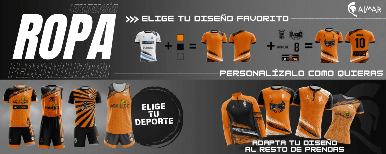 Ropa deportiva personalizada