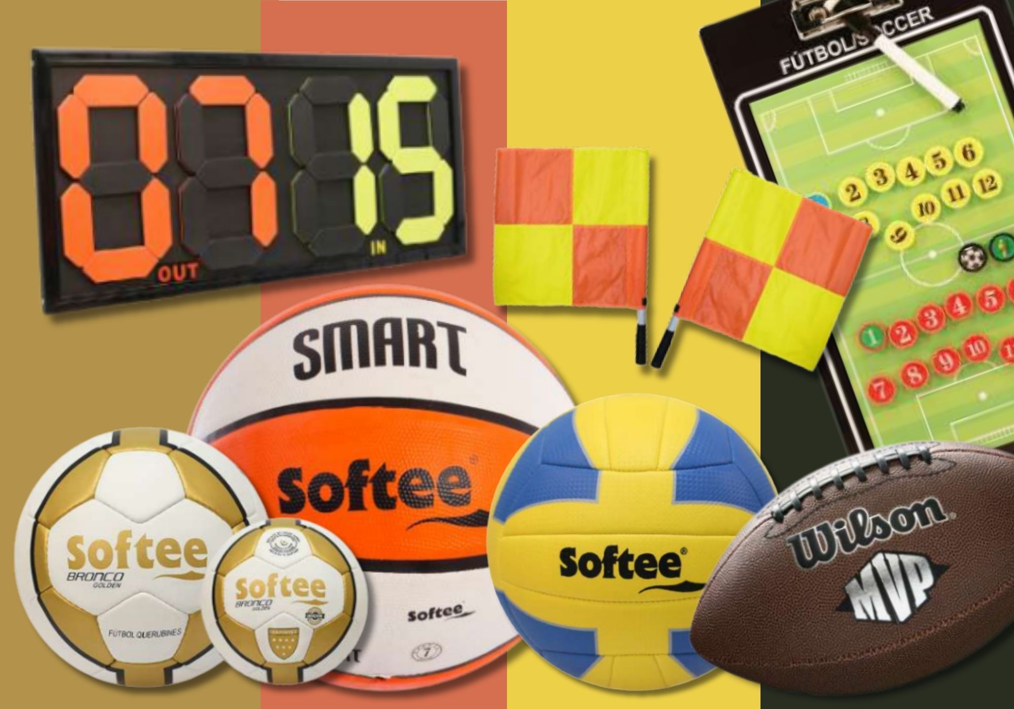 Venta de material deportivo
